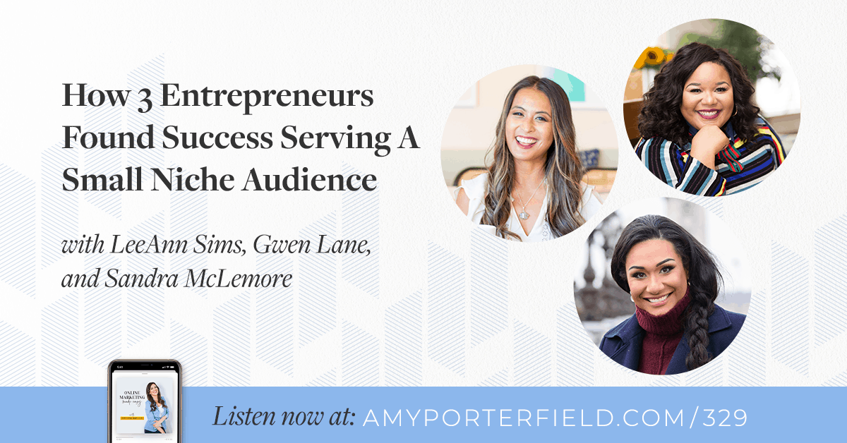 #329: How 3 Entrepreneurs Found Success Serving A Small Niche Audience 