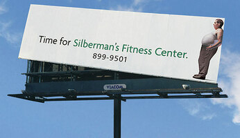 Silberman's Fitness Center Billboard - Swipe File