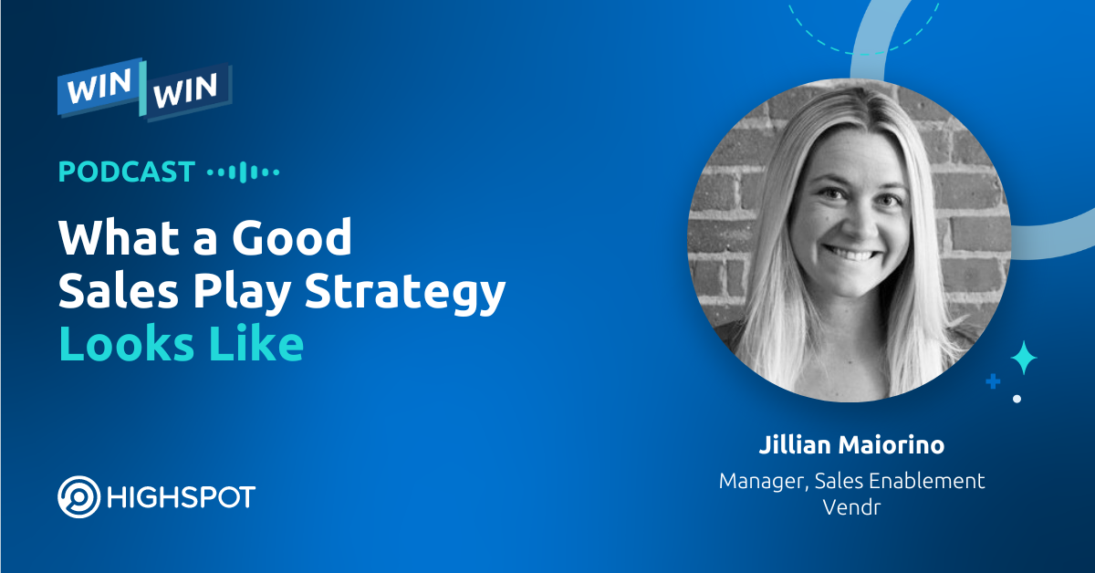 Episode 39: What a Good Sales Play Strategy Looks Like