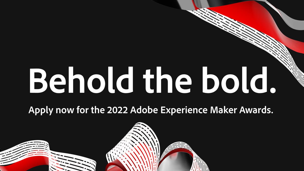 Behold the bold - announcing the 2022 Adobe Experience Maker Awards