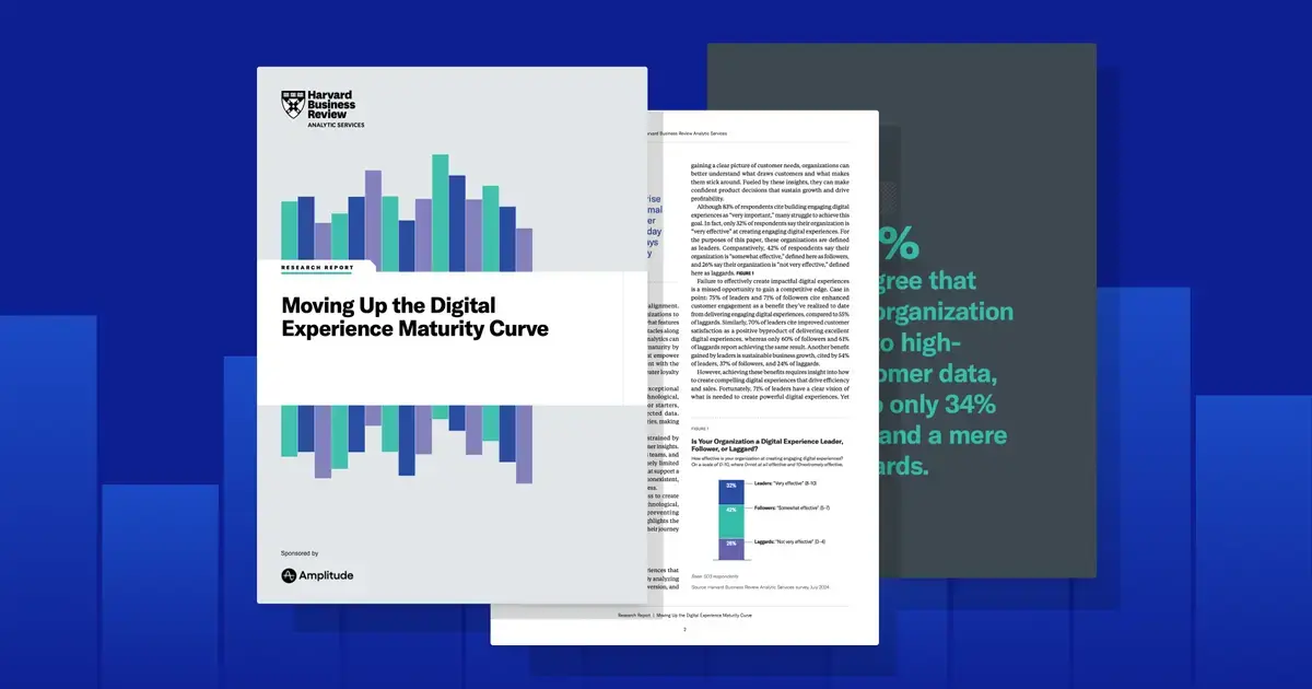 Lessons Learned From Leaders About Digital Experience Maturity