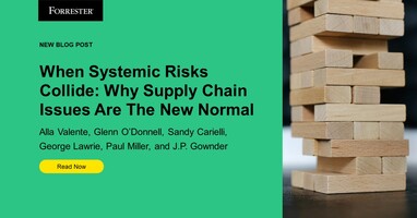 When Systemic Risks Collide: Why Supply Chain Issues Are The New Normal