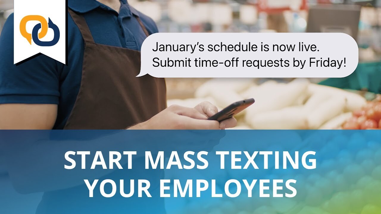 How to Mass Text Employees