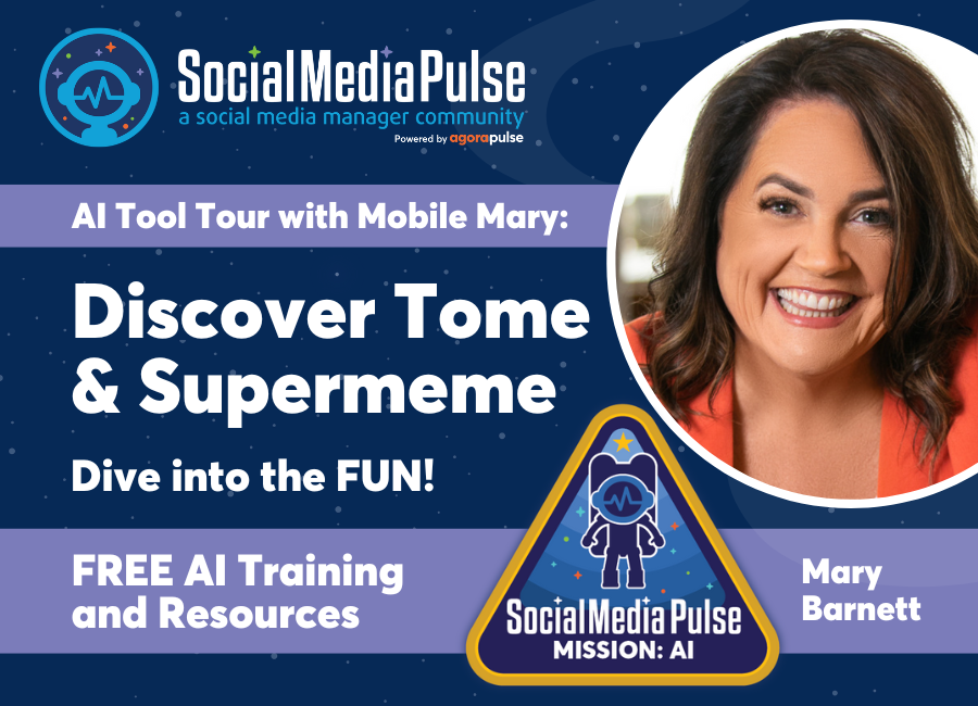 AI Tool Tour: Discover Tome & Supermeme.ai (Mary Barnett aka "Mobile Mary")