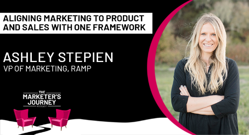 Aligning Marketing to Product and Sales with One Framework