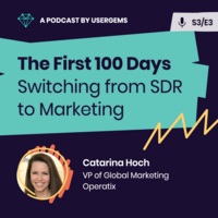 Switching from Sales to Marketing with Catarina Hoch