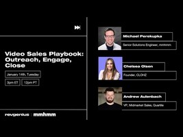 Video Sales Playbook: Outreach, Engage, Close