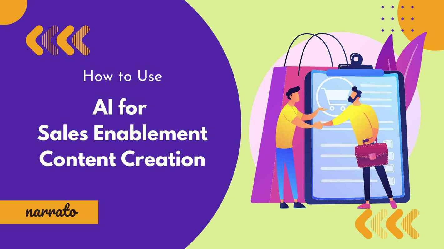 AI for Sales: How to Create Sales Enablement Content in Seconds Using AI