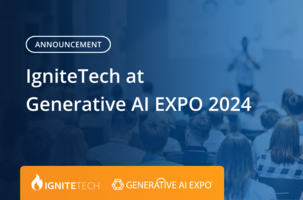 IGNITETECH ANNOUNCES DIAMOND SPONSORSHIP AT GENERATIVE AI EXPO, PART OF THE #TECHSUPERSHOW.