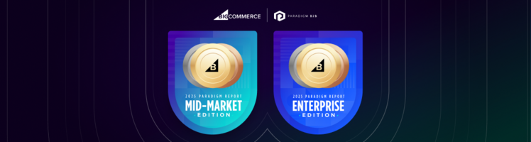BigCommerce Medals in 24 Total Categories of the 2025 Paradigm B2B Combine Mid-Market and Enterprise Editions