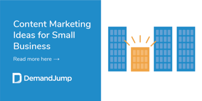 Content Marketing Ideas for Small Business