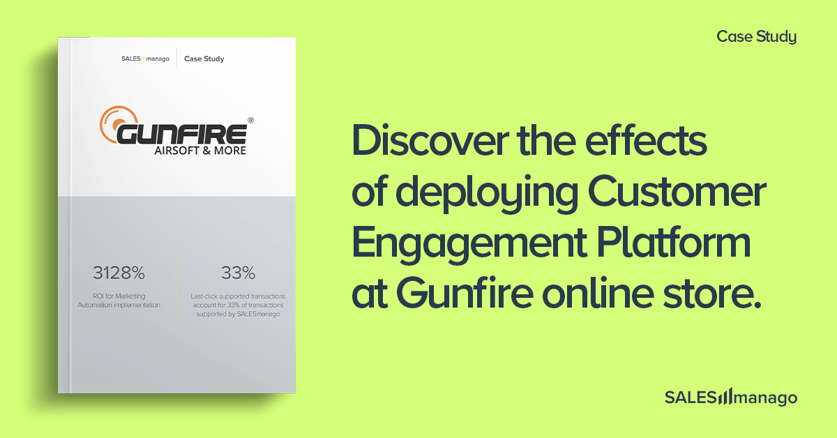 Discover the success story of Gunfire achieved with SALESmanago