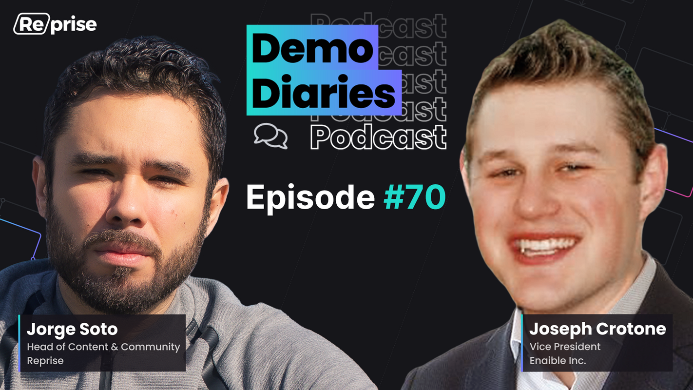Demo Diaries: Ep 070 | "Playing the Long Game for a Mid-Market Sales Strategy"