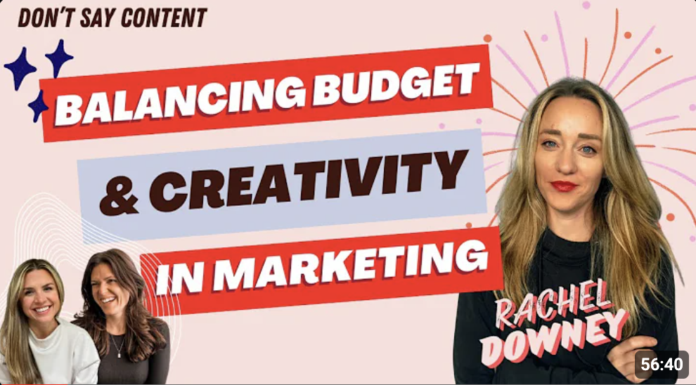 Building Relationships is Free:  Balancing Budget + Creativity in Marketing