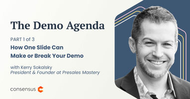 The Demo Agenda: How One Slide Can Make or Break Your Demo