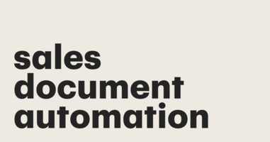 What Are Sales Document Automation Solutions?