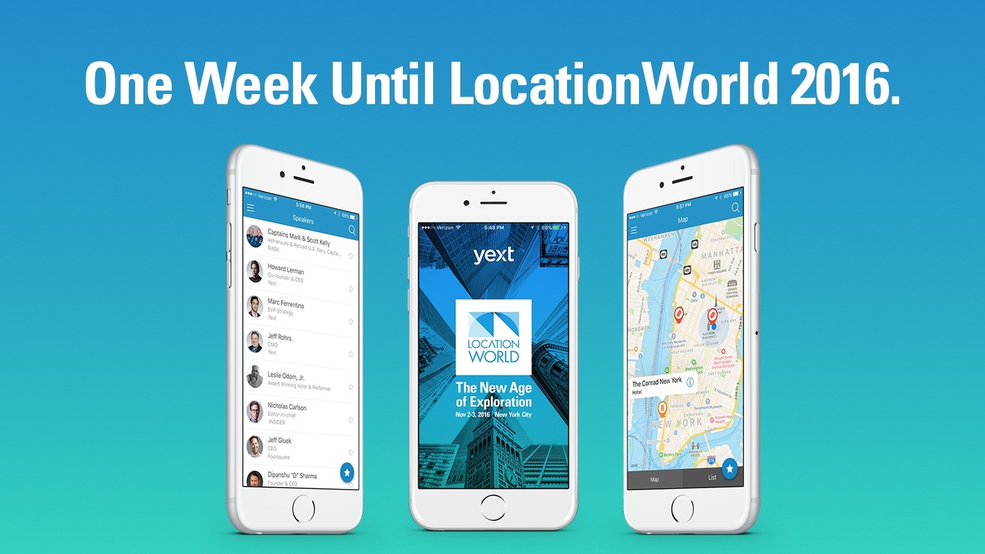 Wait for it... LocationWorld is Next Week!