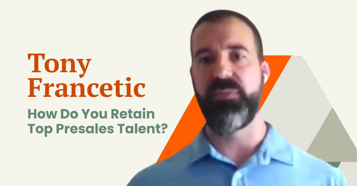 How do you retain top presales talent