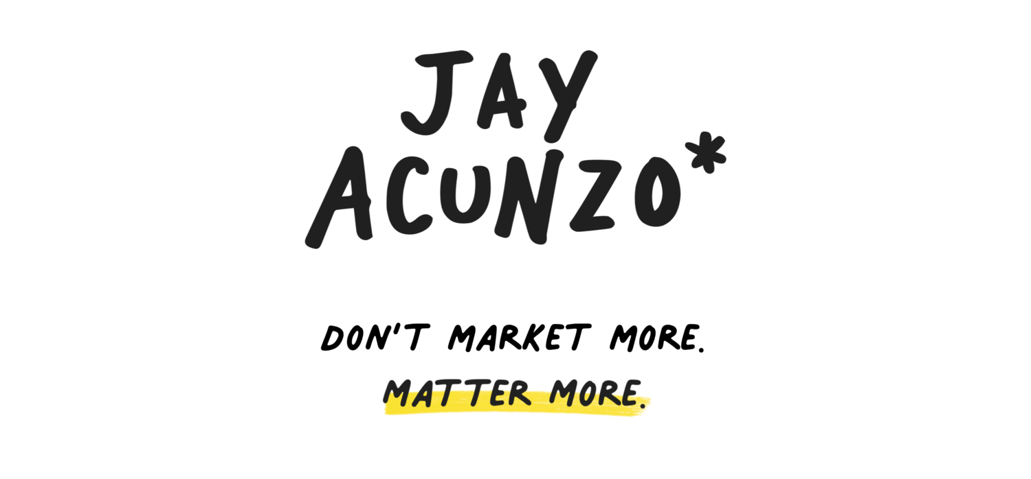 My Grand Delusion About Marketing (Is My Grand Delusion About You)