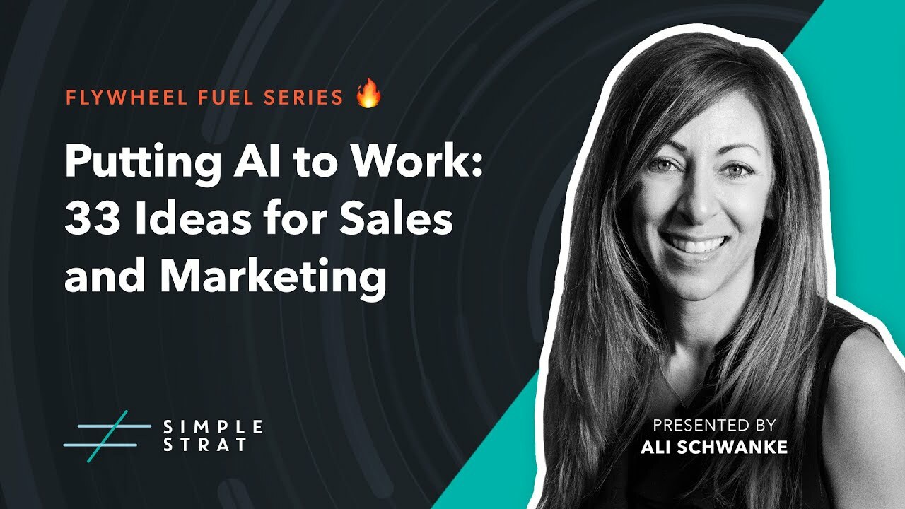 How to use AI in Sales and Marketing - 33 Tips 