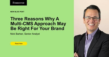 Three Reasons Why A Multi-CMS Approach May Be Right For Your Brand