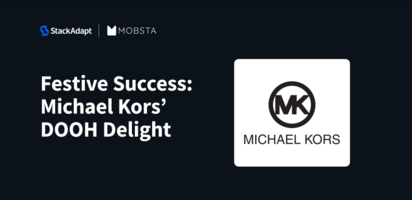 Festive Success: Michael Kors' DOOH Delight