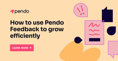 How to use Pendo Feedback to grow efficiently | Pendo Blog