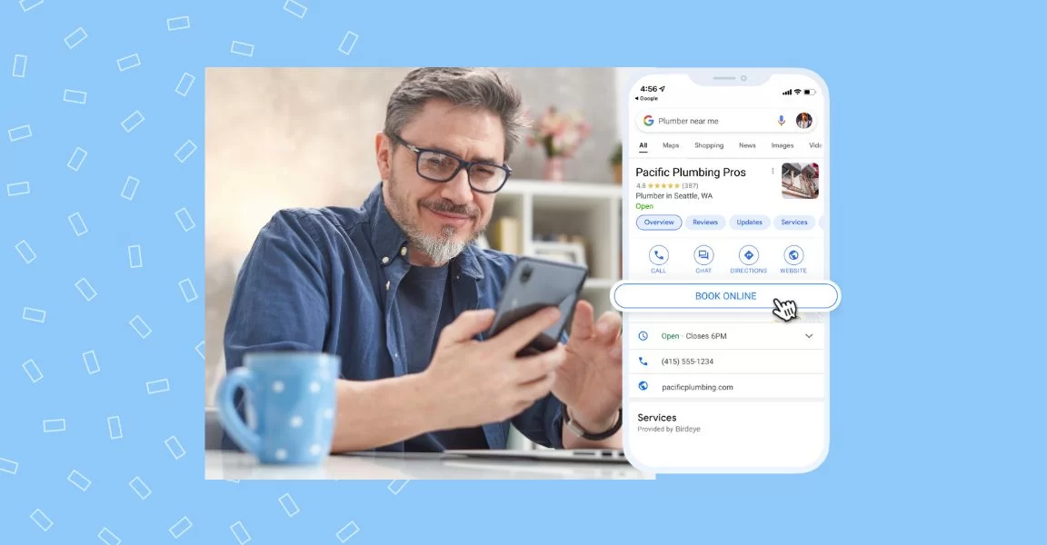 Get booking requests from your Google Business Profile with Birdeye