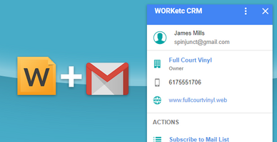 Introducing the New WORKetc CRM Add-on for the New Gmail
