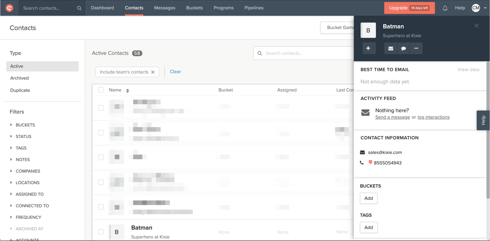 How Kixie Syncs Your Call Activities with Contactually