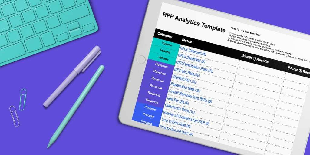 How to Track RFP Metrics & Analytics (Free Template)