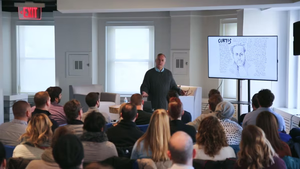 Speaker Series with Danny Gregory, Founder of Sketchbook Skool