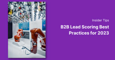 B2B lead scoring best practices in 2023 