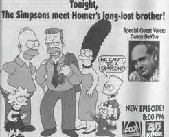 How The Simpsons would promote on newspaper - Swipe File