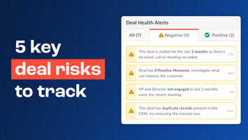 5 deal risks that lead to revenue leak and how to fix them 