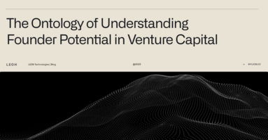 The Ontology of Understanding Founder Potential in Venture Capital
