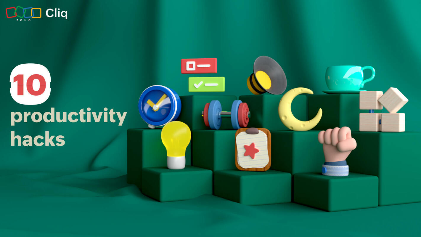 10 work productivity tips using Zoho Cliq