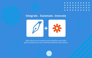 Workflows are easier, you become happier - Now that SignEasy integrates with Zapier!