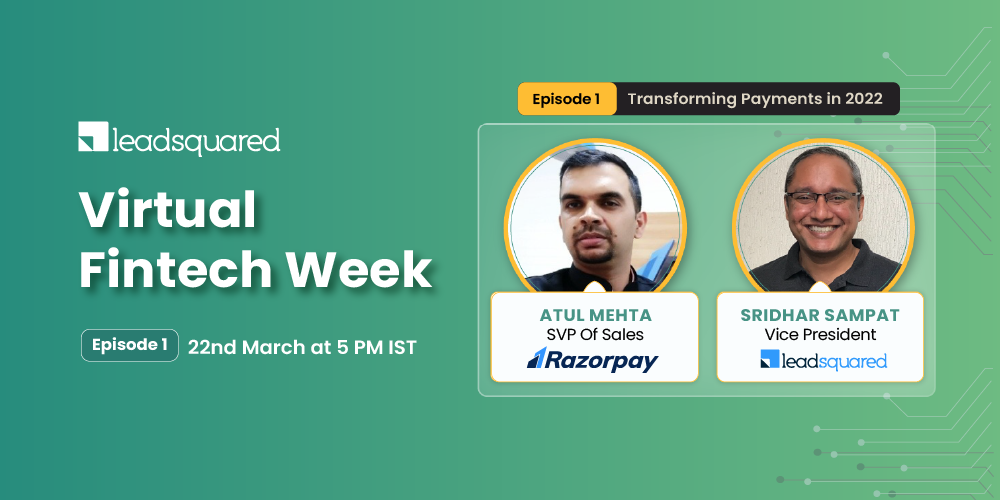 [Fintech Week Episode 1] Transforming Payments in 2022