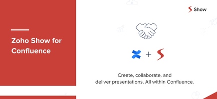 A match made in the cloud – Introducing Zoho Show for Confluence.