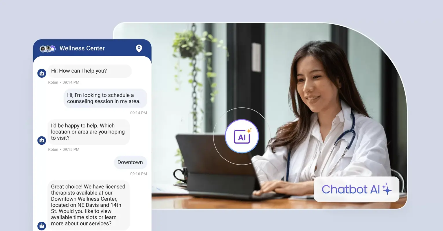 Conversational AI in healthcare: Improve patient engagement and clinic growth