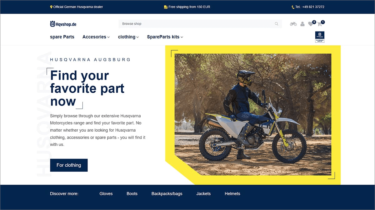 Moto Pro GmbH's: A website transformation story through nopCommerce