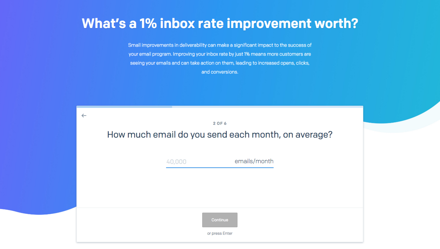 Email ROI Calculator: What a 1% Email Delivery Improvement Can Do to Your Bottom Line | SendGrid
