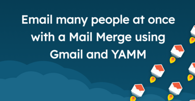 YAMM for Gmail: How to send a mail merge in Gmail
