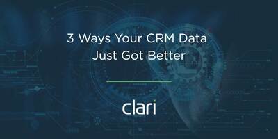 3 Ways Your CRM Data Just Got Better