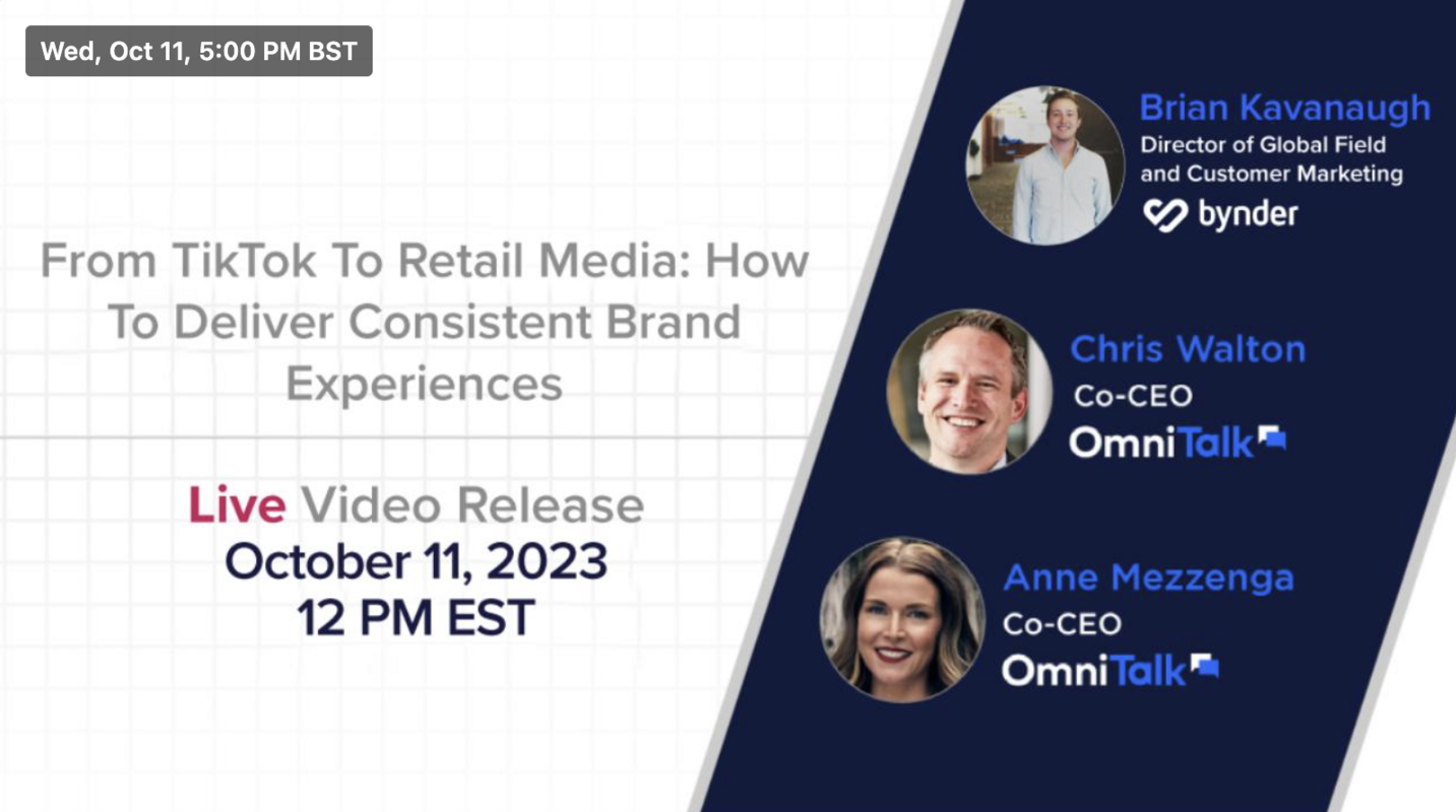 From TikTok To Retail Media: How To Deliver Consistent Brand Experiences