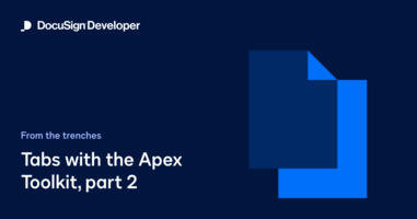 From the Trenches: Tabs with the Apex Toolkit, part 2