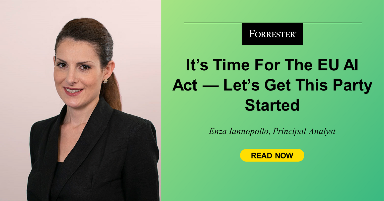 It's Time For The EU AI Act - Let's Get This Party Started