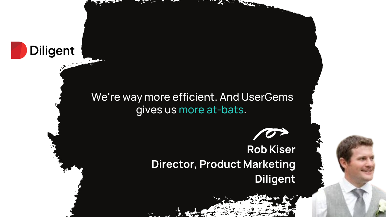 How UserGems enabled Diligent to automate and scale their buyer job changes program