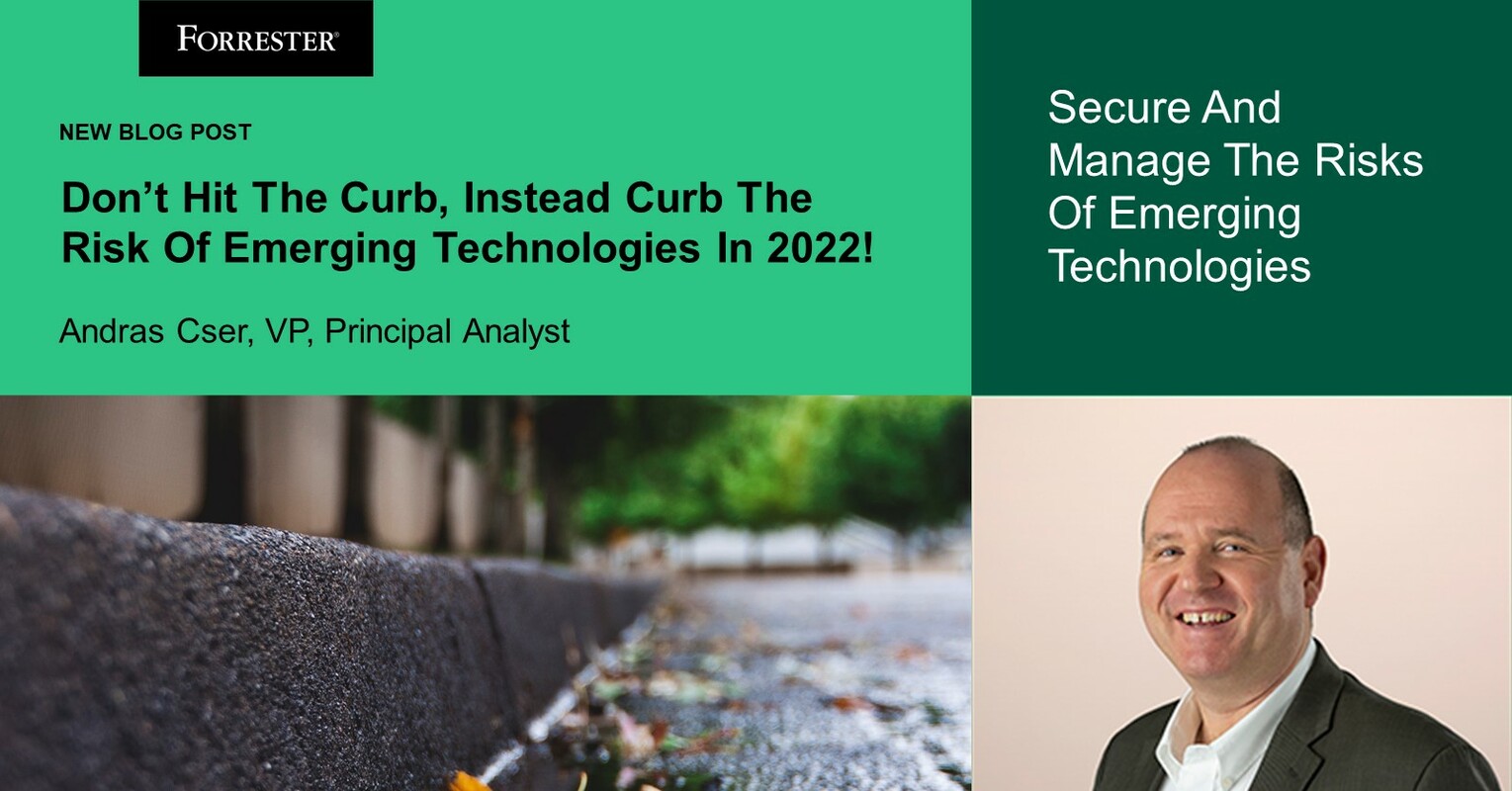 Don't Hit The Curb - Instead, Curb The Risk Of Emerging Technologies In 2022!
